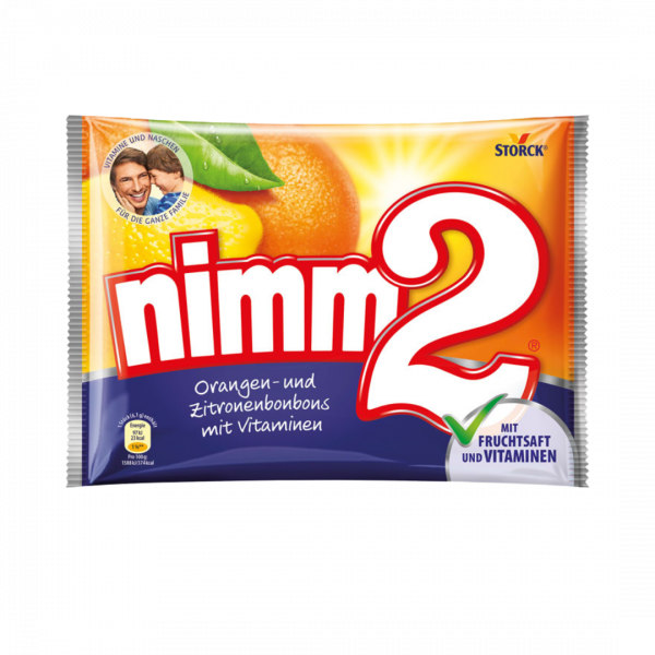 nimm2 Orangen- und Zitronenbonbons, 240g